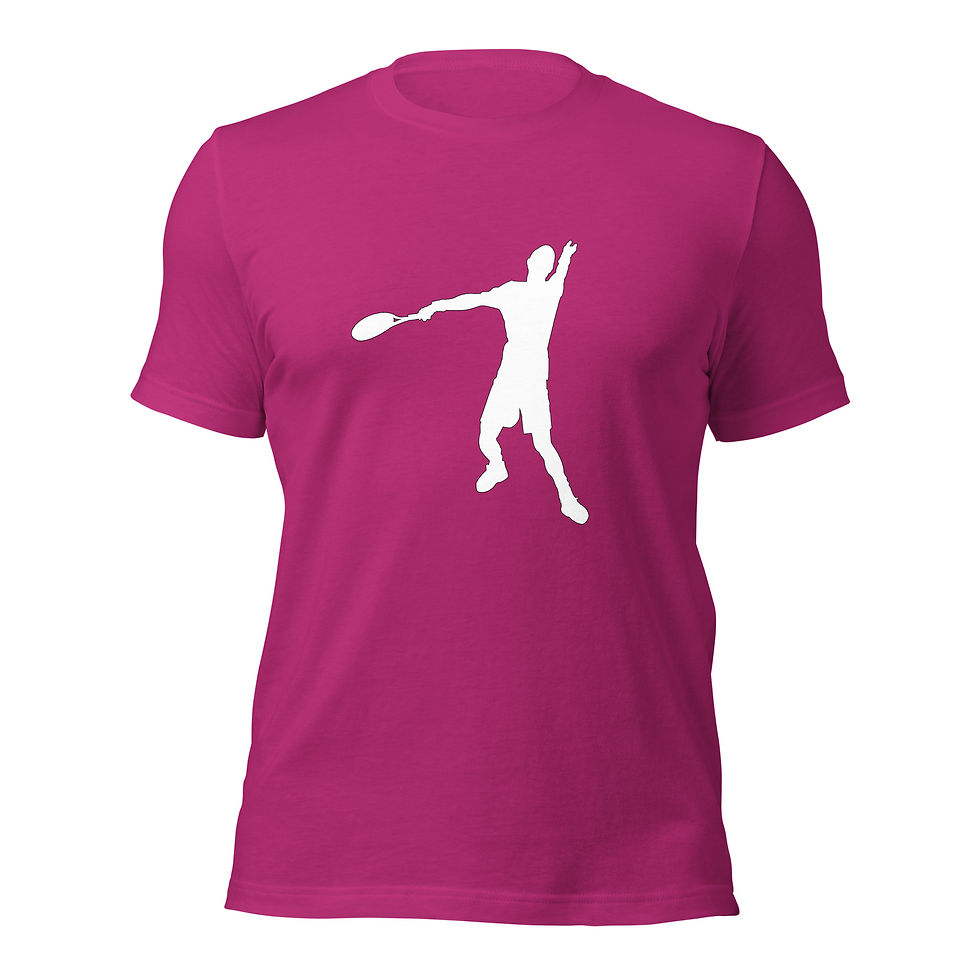 Thumbnail: Andy Murray Tennis White Silhouette Cotton Short Sleeve Shirt