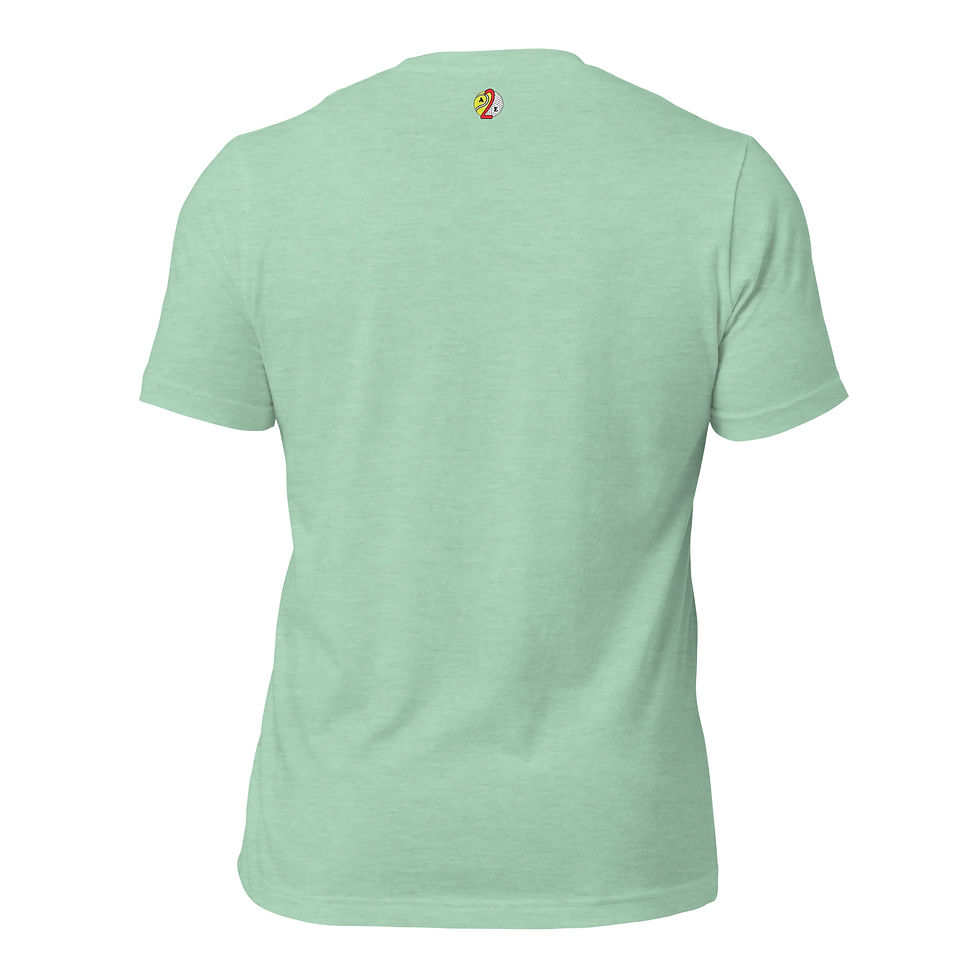 Thumbnail: Rafa Nadal Tennis Green Silhouette Unisex Cotton Short Sleeve Shirt