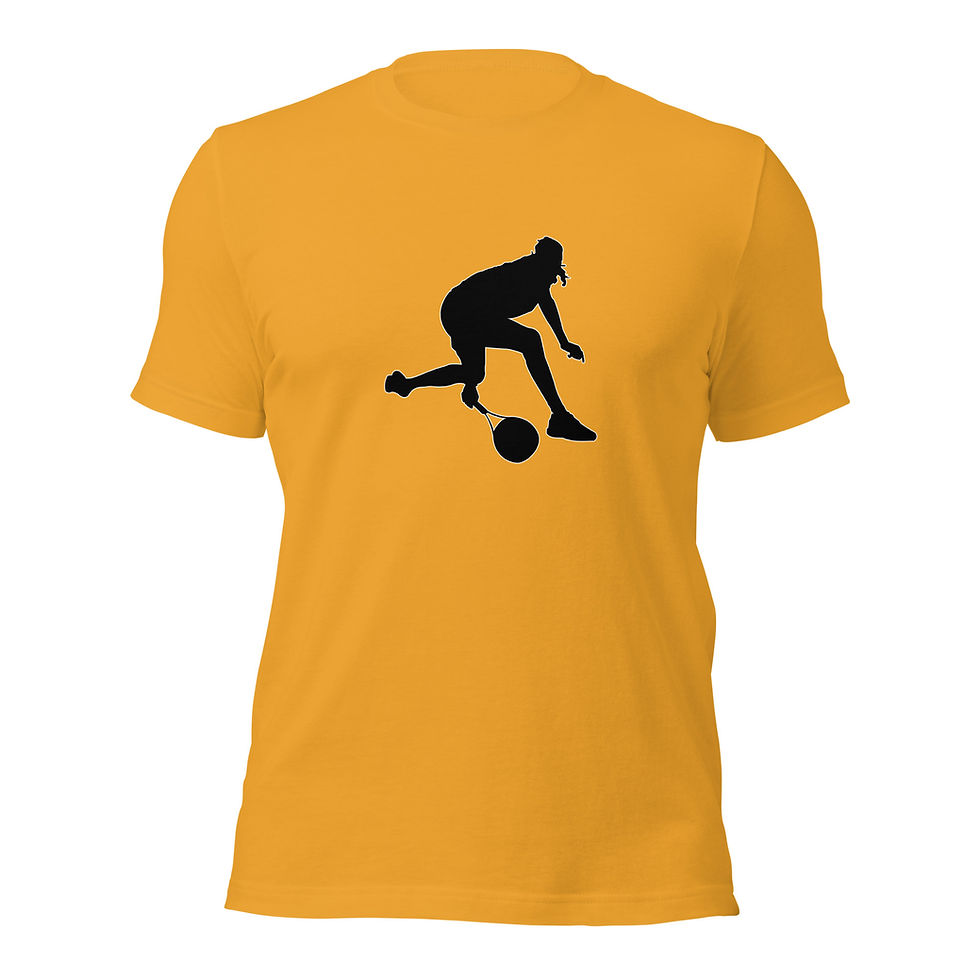 Thumbnail: Stefanos Tsitsipas Tennis Black Silhouette Unisex Cotton Short Sleeve Shirt