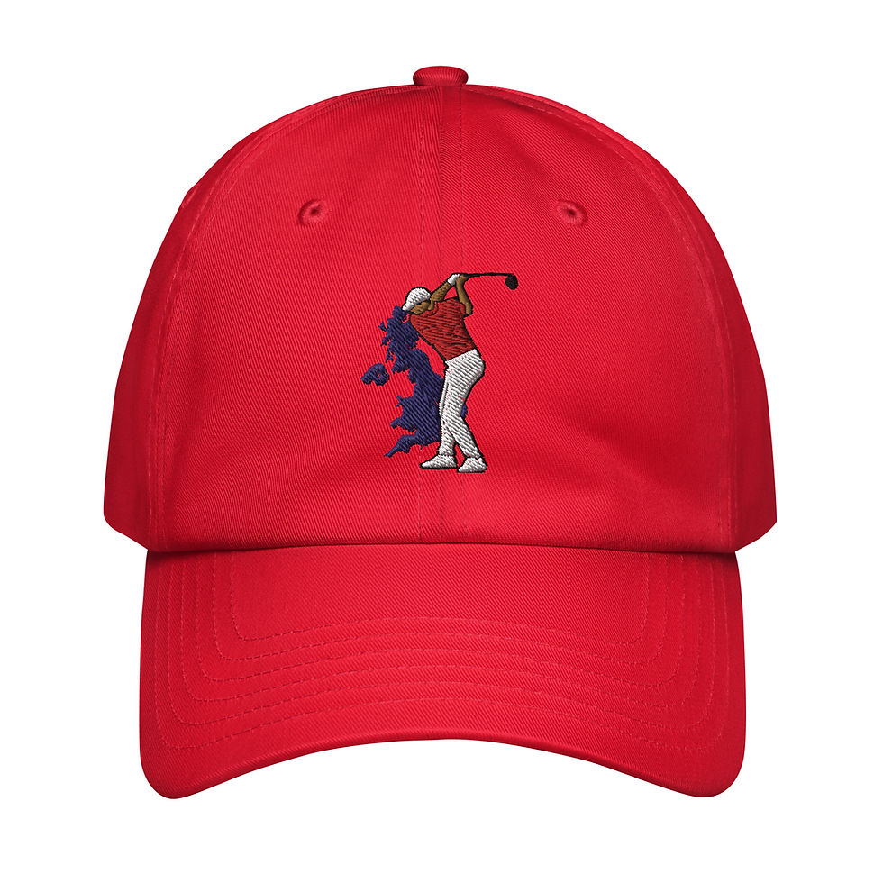 Thumbnail: Rory Mcilroy Golf & United Kingdom Silhouette Under Armour® Dad Hat