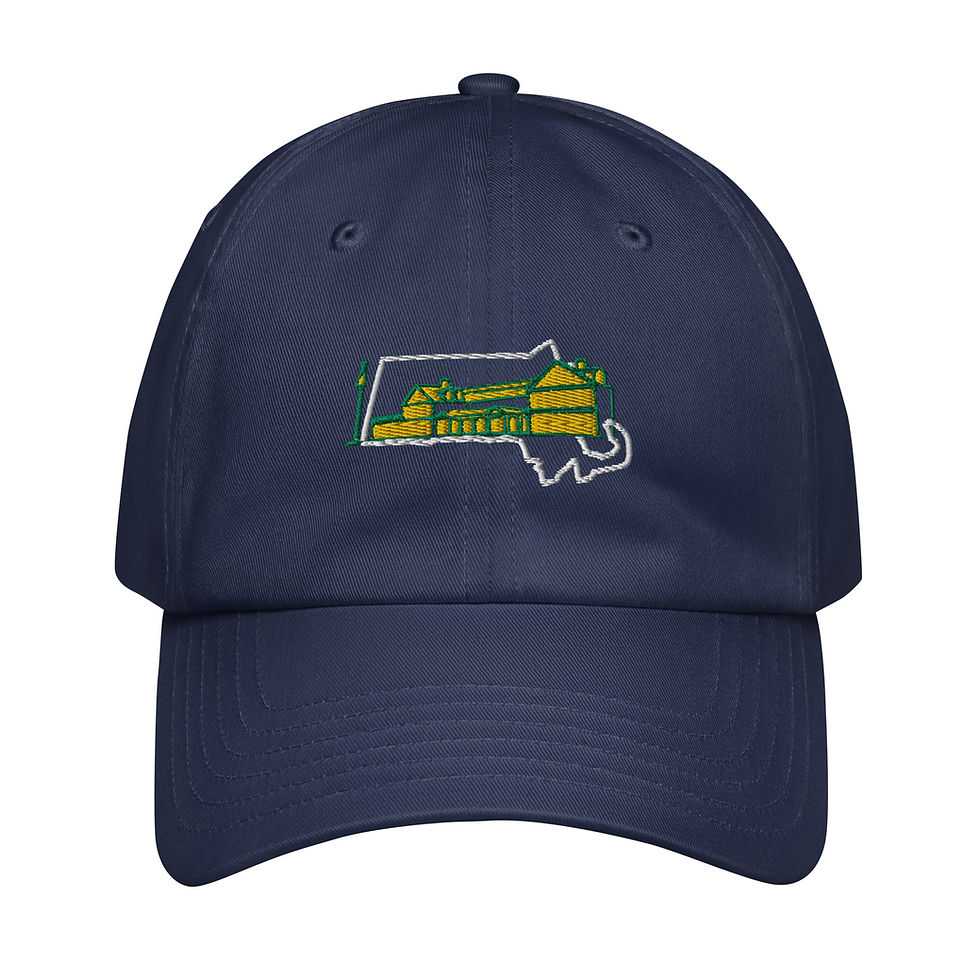 Thumbnail: The Country Club Brookline Clubhouse MA Wht Border Under Armour® Dad Hat