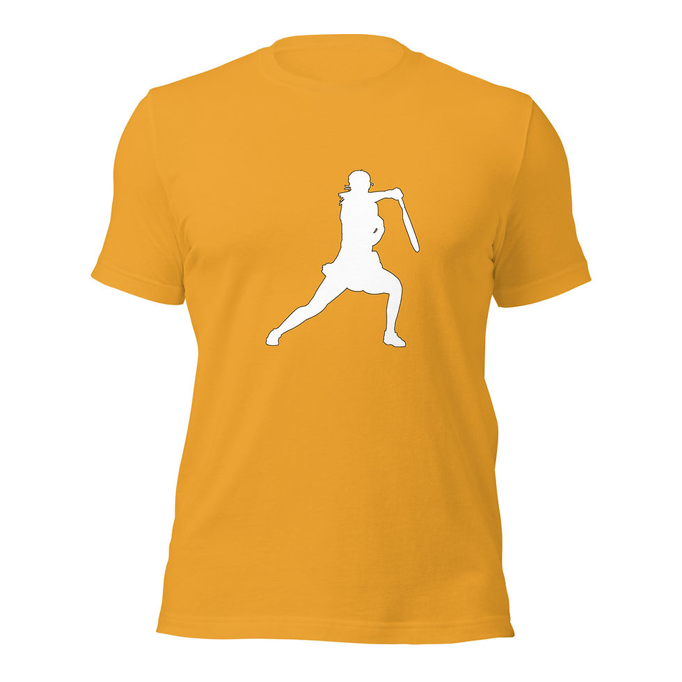 Thumbnail: Paula Badosa Tennis White Silhouette Unisex Cotton Short Sleeve Shirt