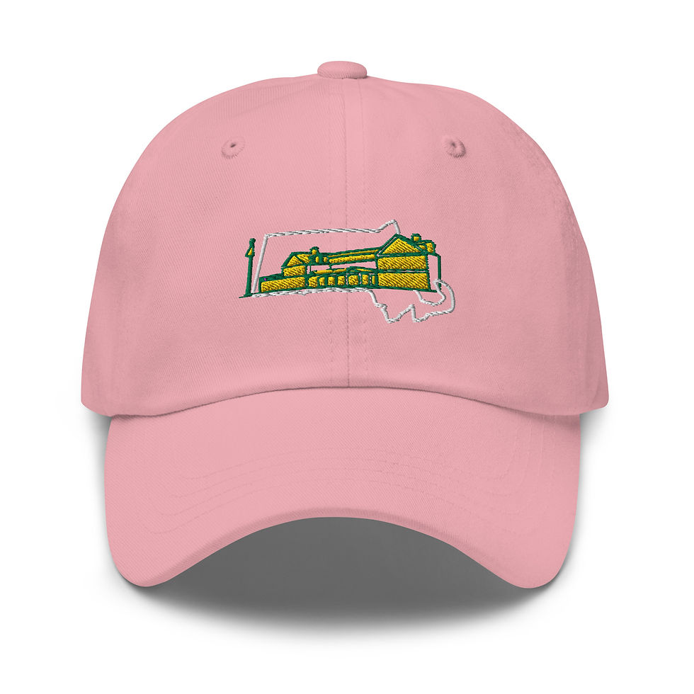 Thumbnail: The Country Club Brookline Clubhouse MA Wht Border Classic Adjustable Hat