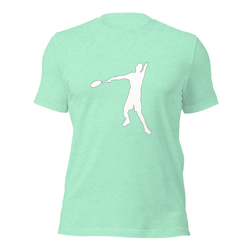 Thumbnail: Andy Murray Tennis White Silhouette Cotton Short Sleeve Shirt