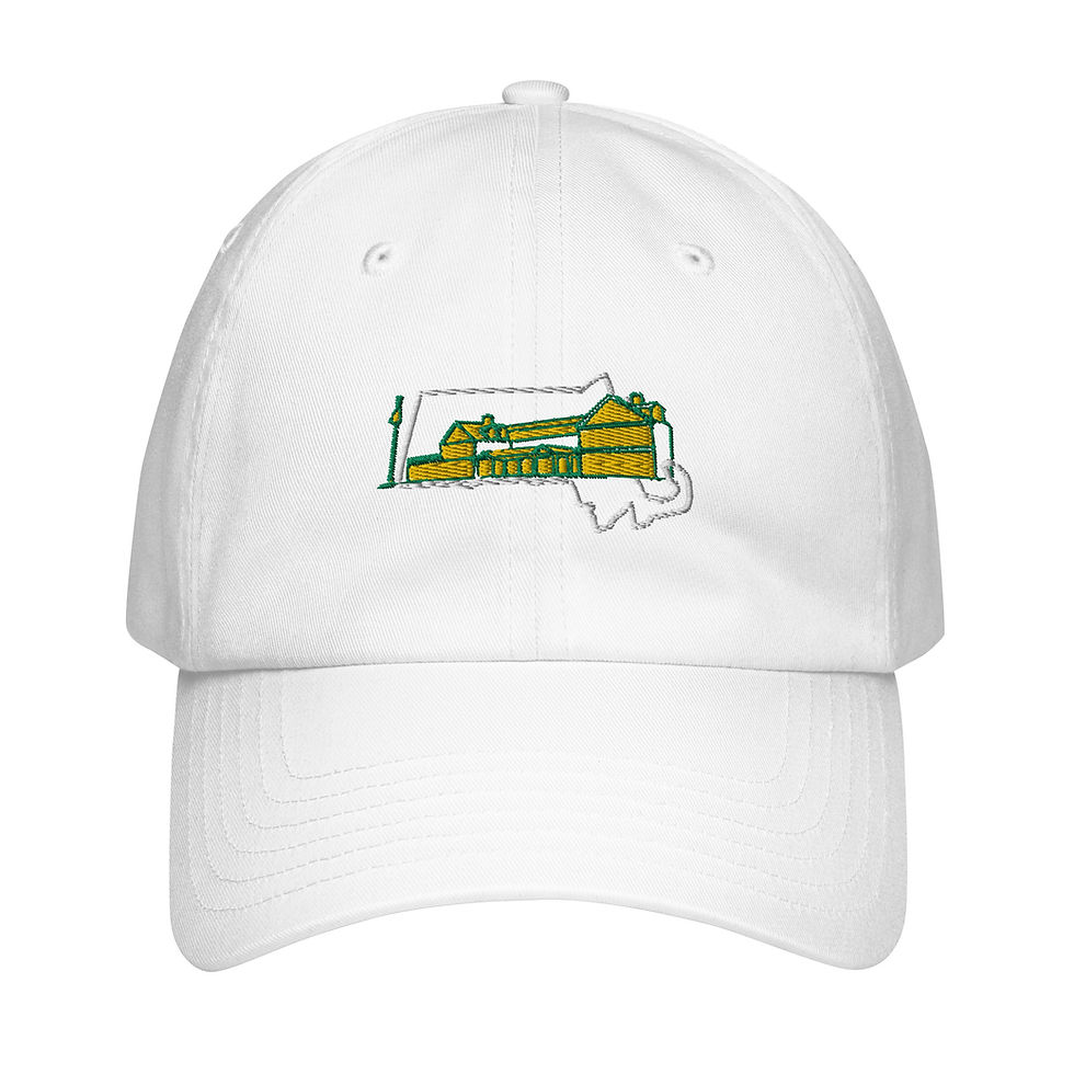 Thumbnail: The Country Club Brookline Clubhouse MA Wht Border Under Armour® Dad Hat