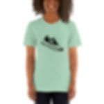 5K Running Shoe Unisex Ring-Spun Cotton Short Sleeve Shirt