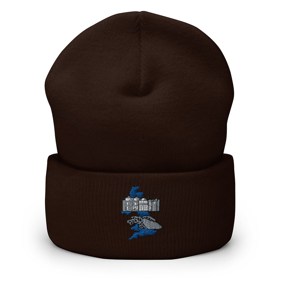 Thumbnail: The Old Course St Andrews Swilcan Bridge UK Golf Cuffed Beanie