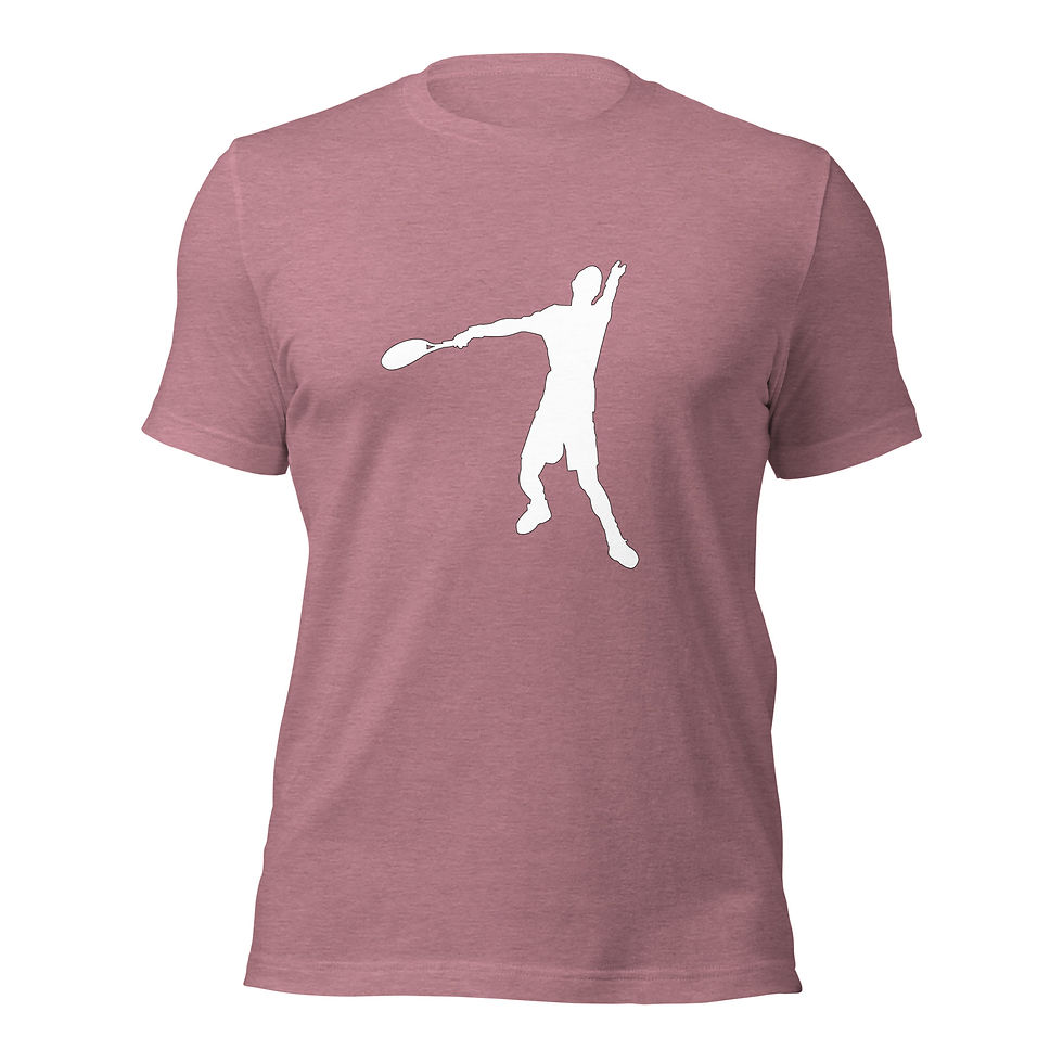Thumbnail: Andy Murray Tennis White Silhouette Cotton Short Sleeve Shirt