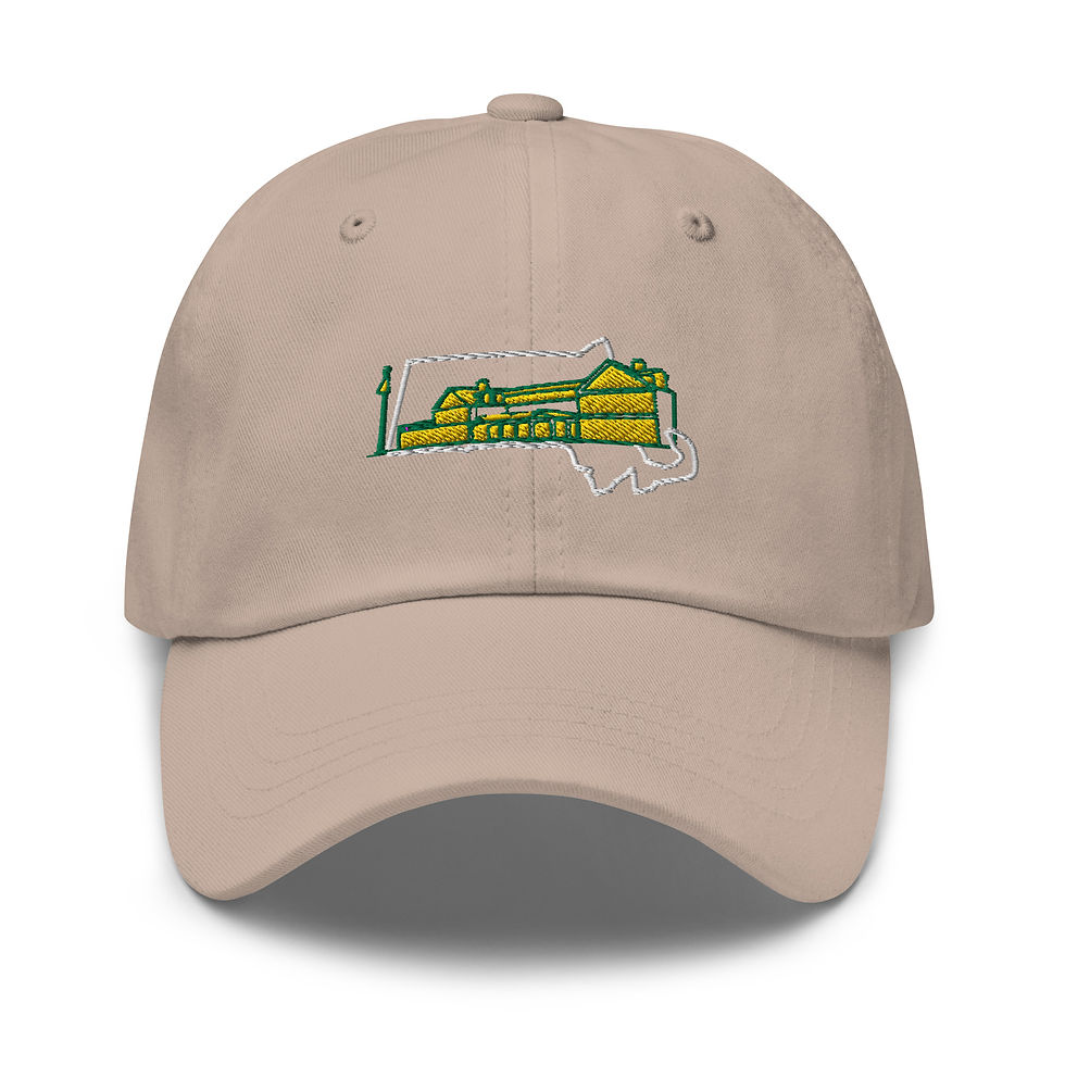Thumbnail: The Country Club Brookline Clubhouse MA Wht Border Classic Adjustable Hat