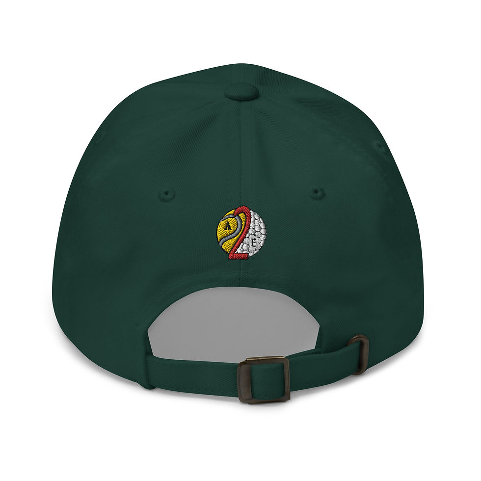 Thumbnail: Holger Rune Tennis Denmark Flag Silhouette Classic Adjustable Hat