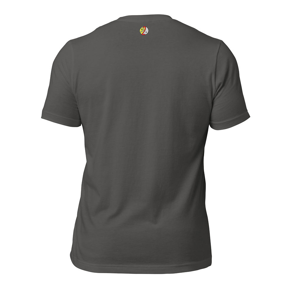 Thumbnail: Ons Jabeur Tennis Black Silhouette Unisex Cotton Short Sleeve Shirt