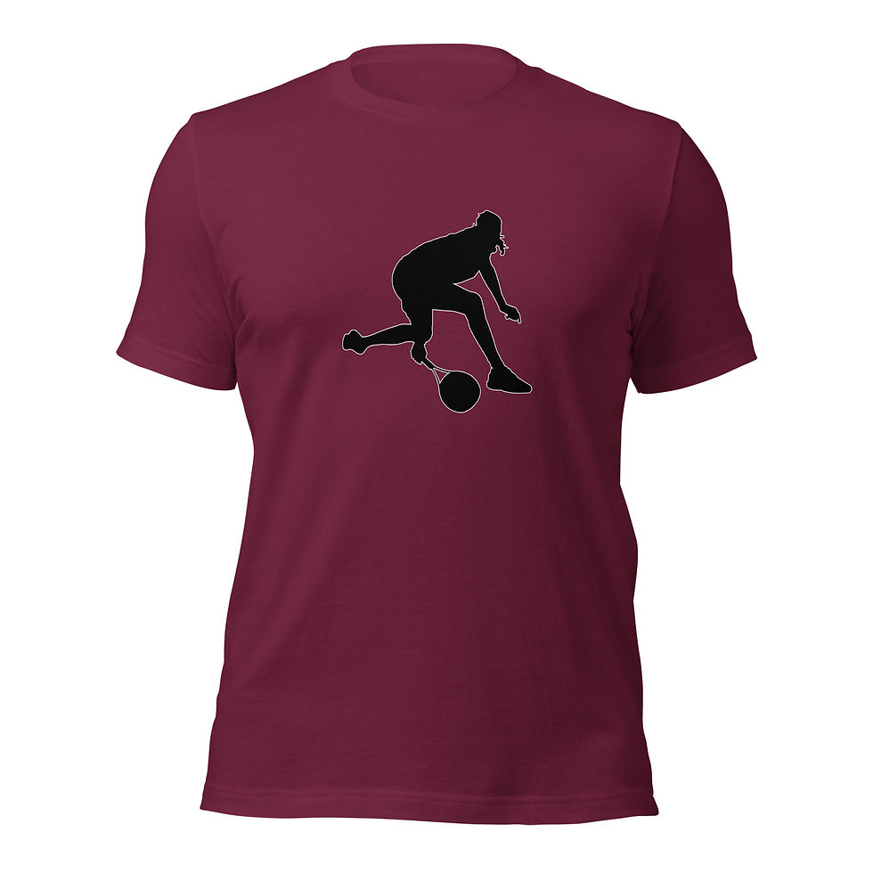 Thumbnail: Stefanos Tsitsipas Tennis Black Silhouette Unisex Cotton Short Sleeve Shirt