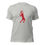 Thumbnail: Federer Tennis Red Silhouette Unisex Cotton Short Sleeve Shirt