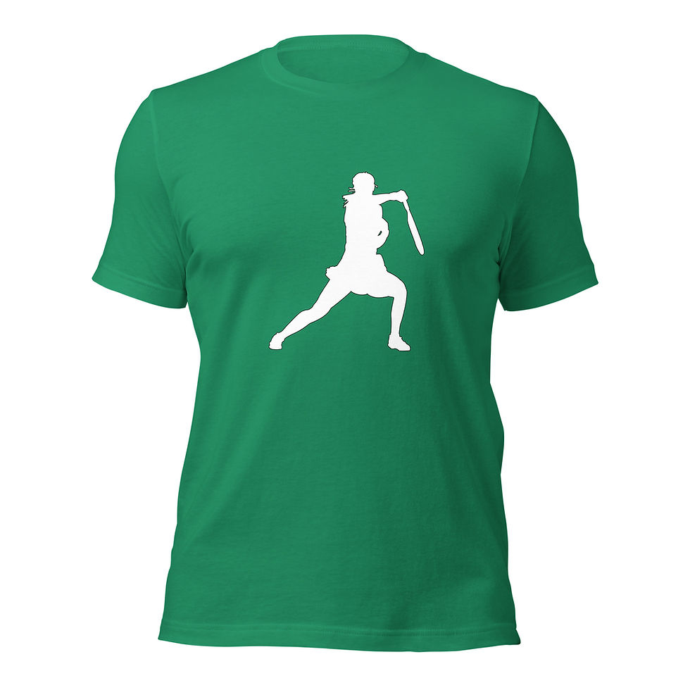 Thumbnail: Paula Badosa Tennis White Silhouette Unisex Cotton Short Sleeve Shirt