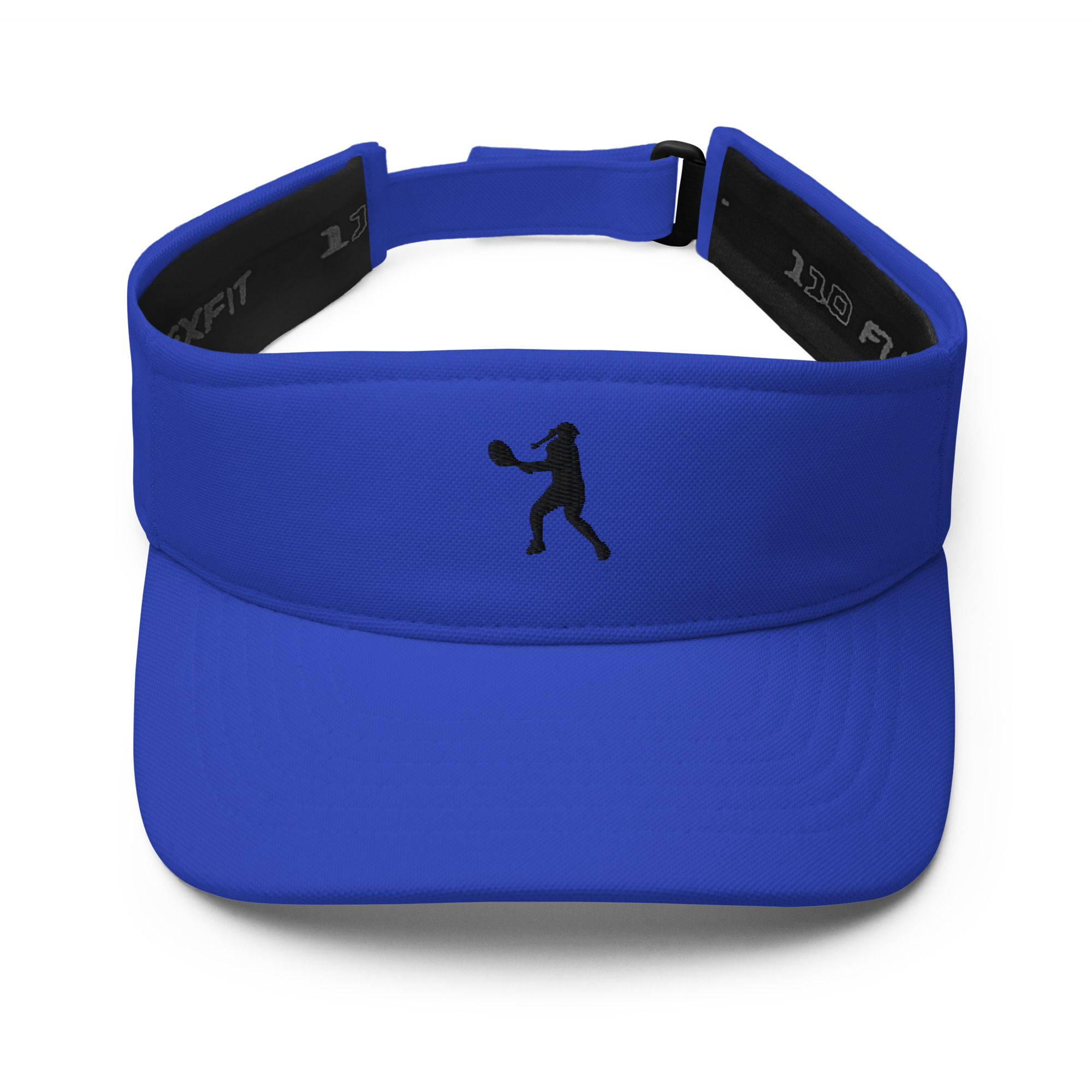 Alexandra Eala Tennis Black Silhouette Visor