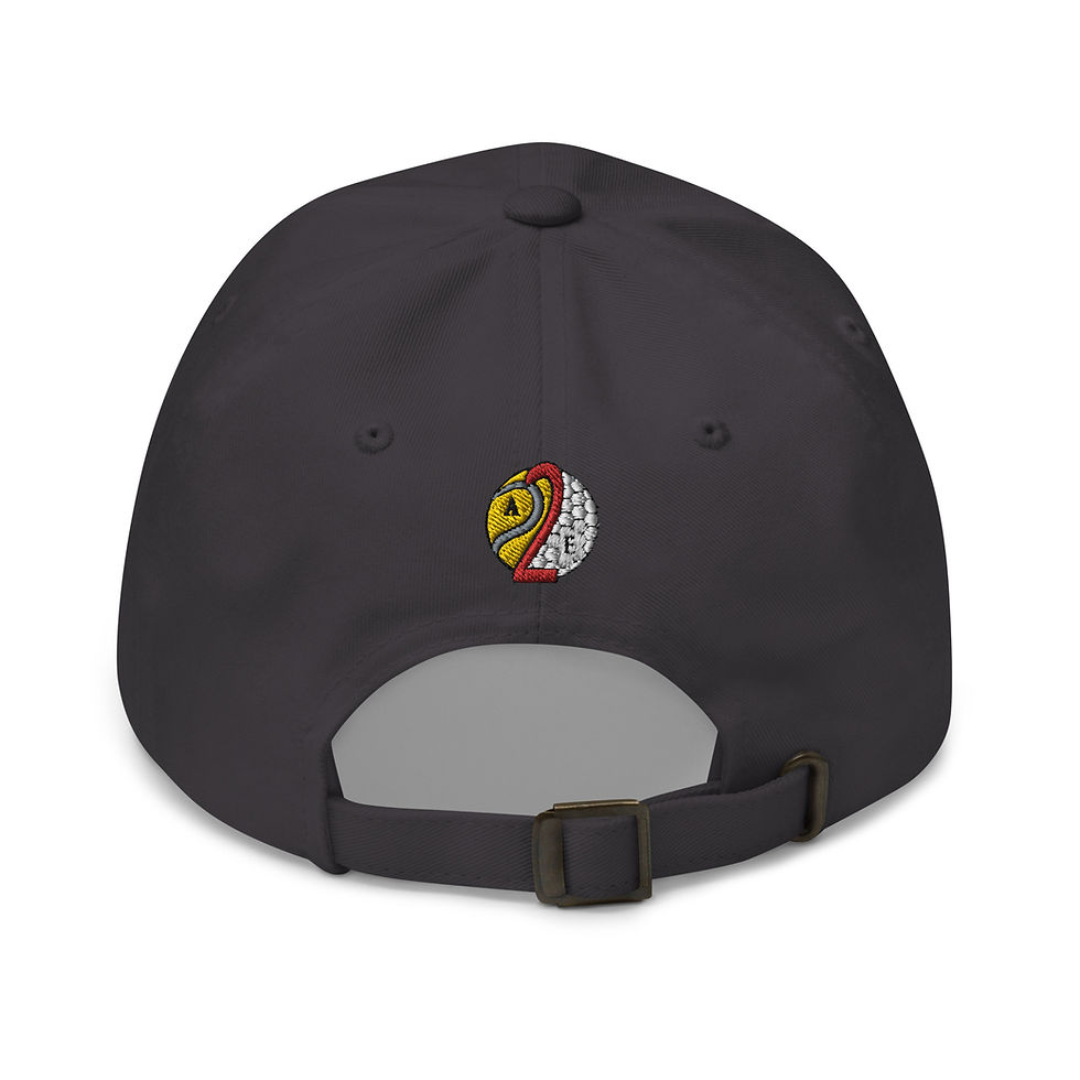 Thumbnail: Roger Federer Tennis White Silhouette Classic Adjustable Hat
