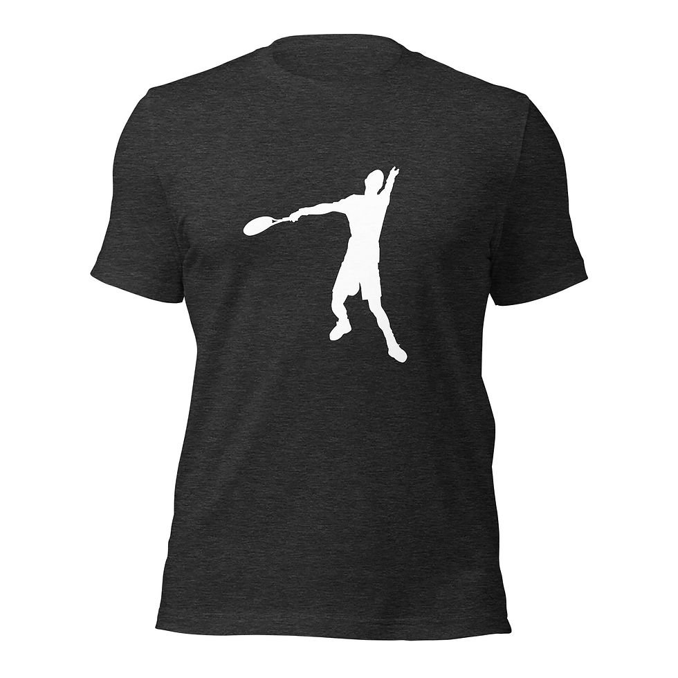 Thumbnail: Andy Murray Tennis White Silhouette Cotton Short Sleeve Shirt