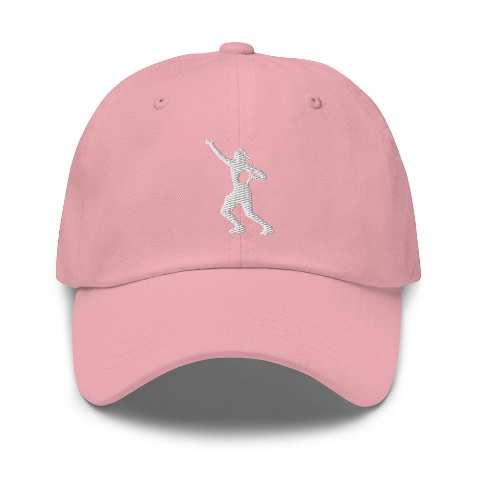 Thumbnail: Rafa Nadal Tennis White Silhouette Classic Adjustable Hat