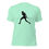 Thumbnail: Aryna Sabalenka Tennis Black Silhouette Cotton Short Sleeve Shirt
