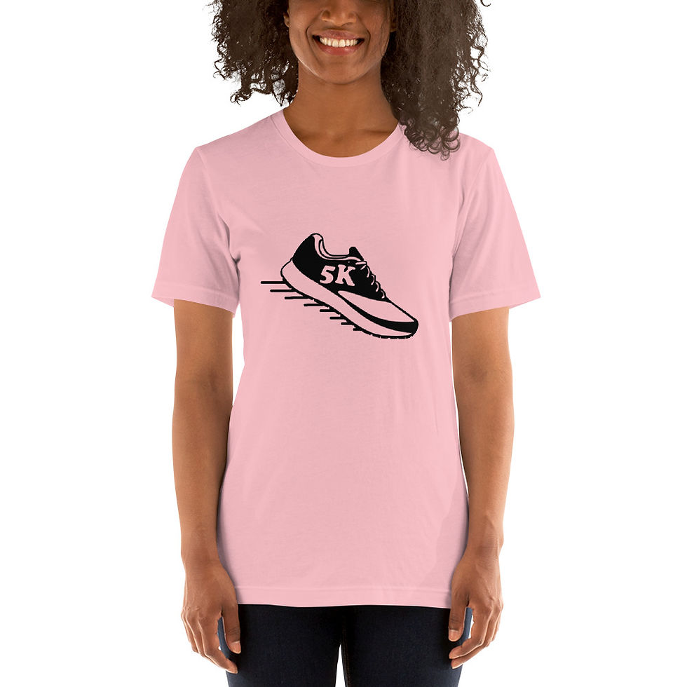 Thumbnail: 5K Running Shoe Unisex Ring-Spun Cotton Short Sleeve Shirt