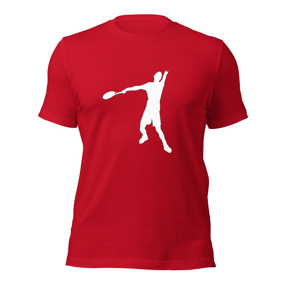Thumbnail: Andy Murray Tennis White Silhouette Cotton Short Sleeve Shirt
