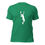 Thumbnail: Iga Swiatek Tennis Serve White Silhouette Unisex Cotton Short Sleeve Shirt