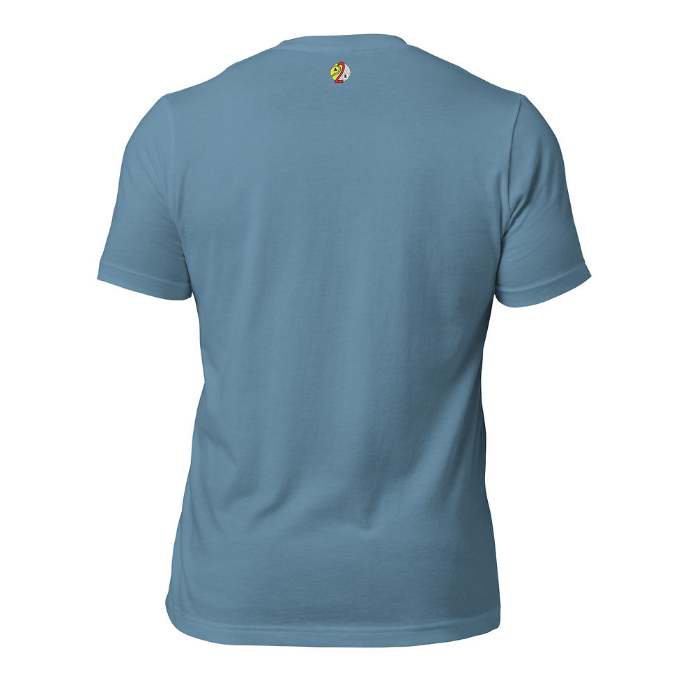 Thumbnail: Holger Rune Tennis White Silhouette Unisex Cotton Short Sleeve Shirt