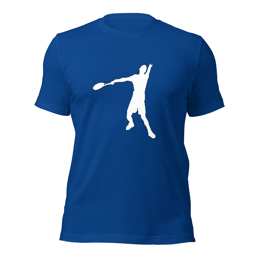 Thumbnail: Andy Murray Tennis White Silhouette Cotton Short Sleeve Shirt
