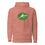 Thumbnail: Tennis Player Backhand Slide Grass Court Silhouette Unisex Hoodie
