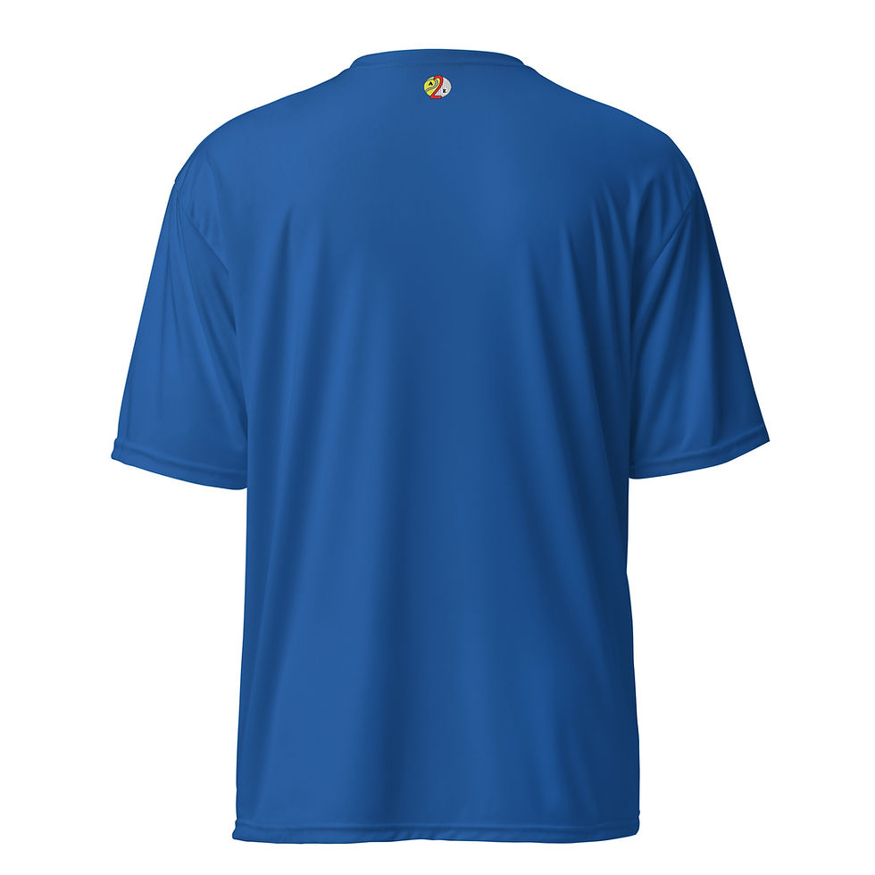Thumbnail: Simona Halep Tennis Romania Flag Silhouette Unisex Performance Crew Neck T-shirt