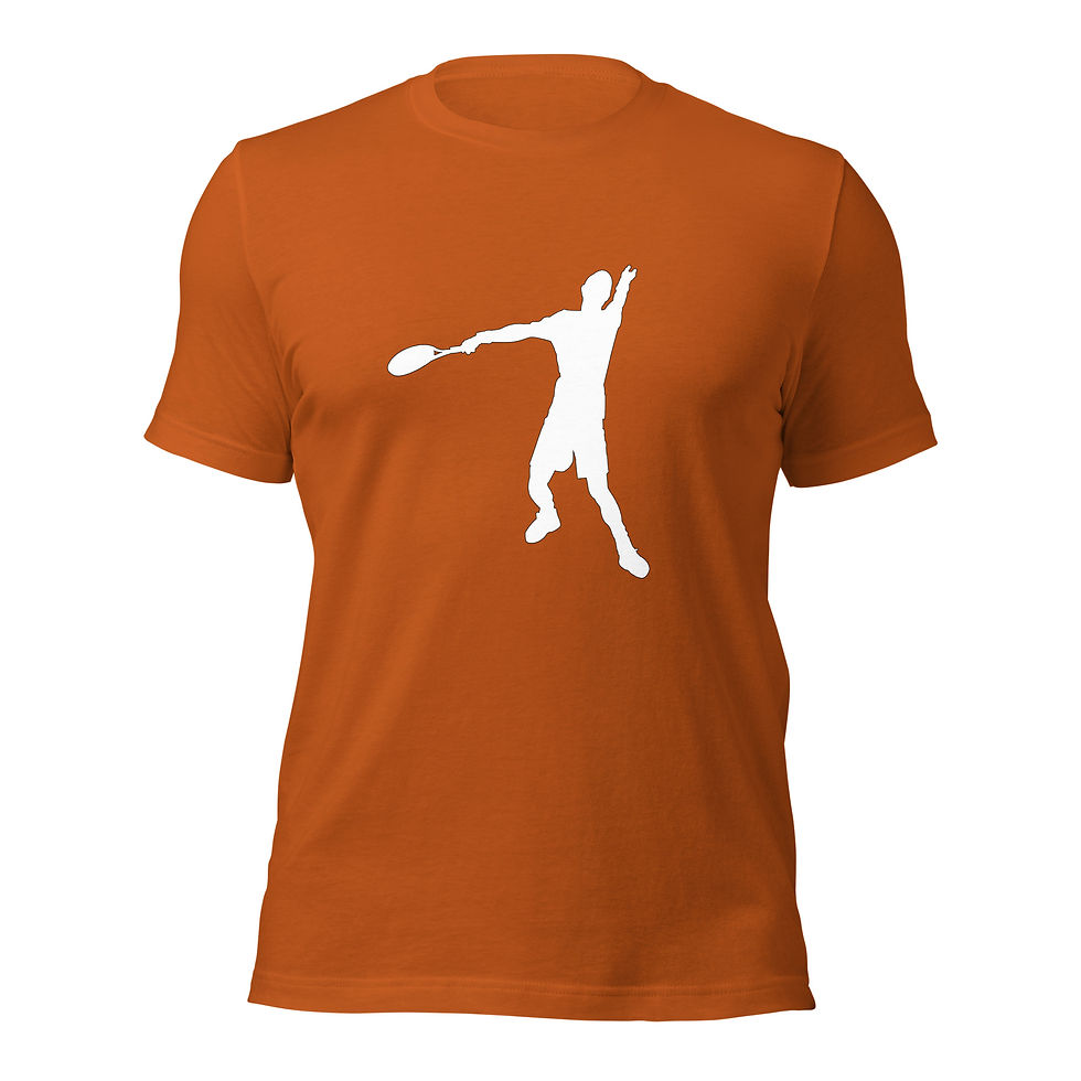 Thumbnail: Andy Murray Tennis White Silhouette Cotton Short Sleeve Shirt