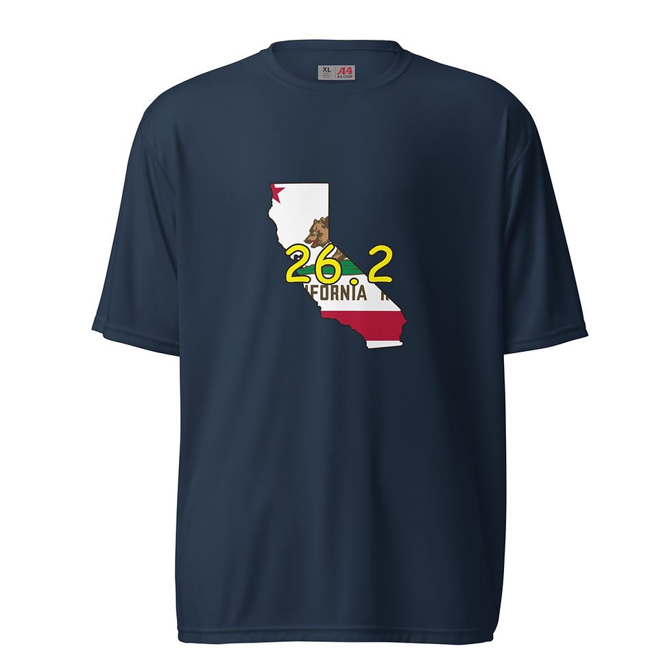 Thumbnail: Marathon Every State California Running Performance Shirt