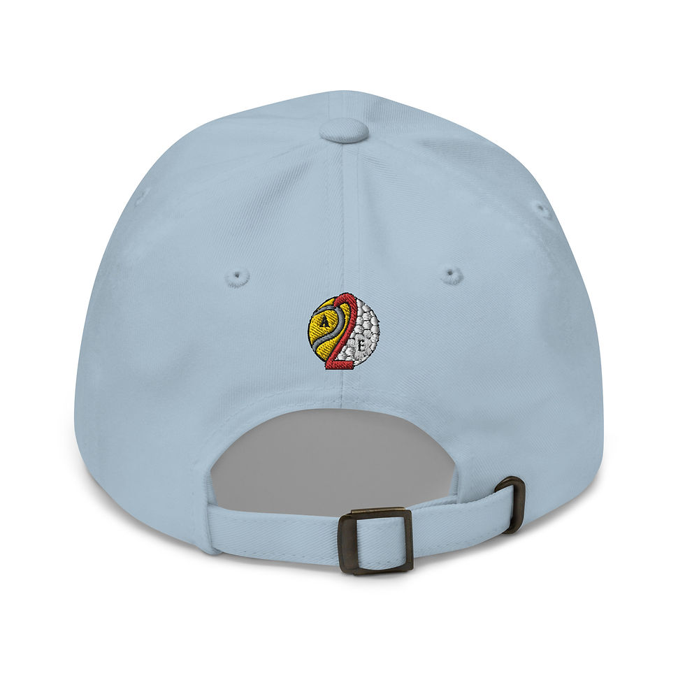 Thumbnail: Holger Rune Tennis Denmark Flag Silhouette Classic Adjustable Hat