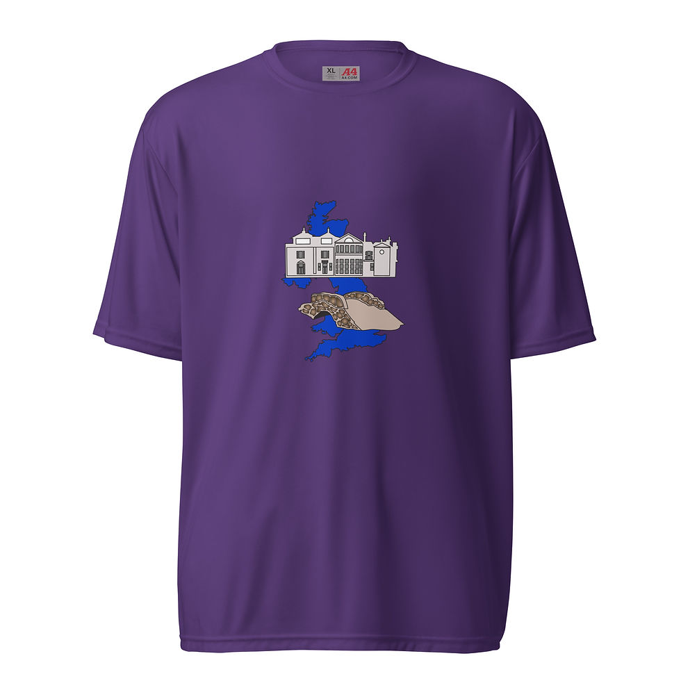 Thumbnail: The Old Course St Andrews Swilcan Bridge UK Golf Performance Crew Neck T-shirt