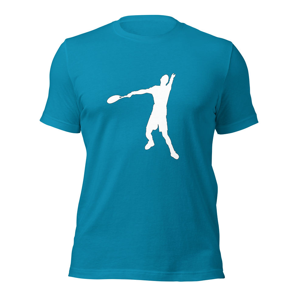 Thumbnail: Andy Murray Tennis White Silhouette Cotton Short Sleeve Shirt