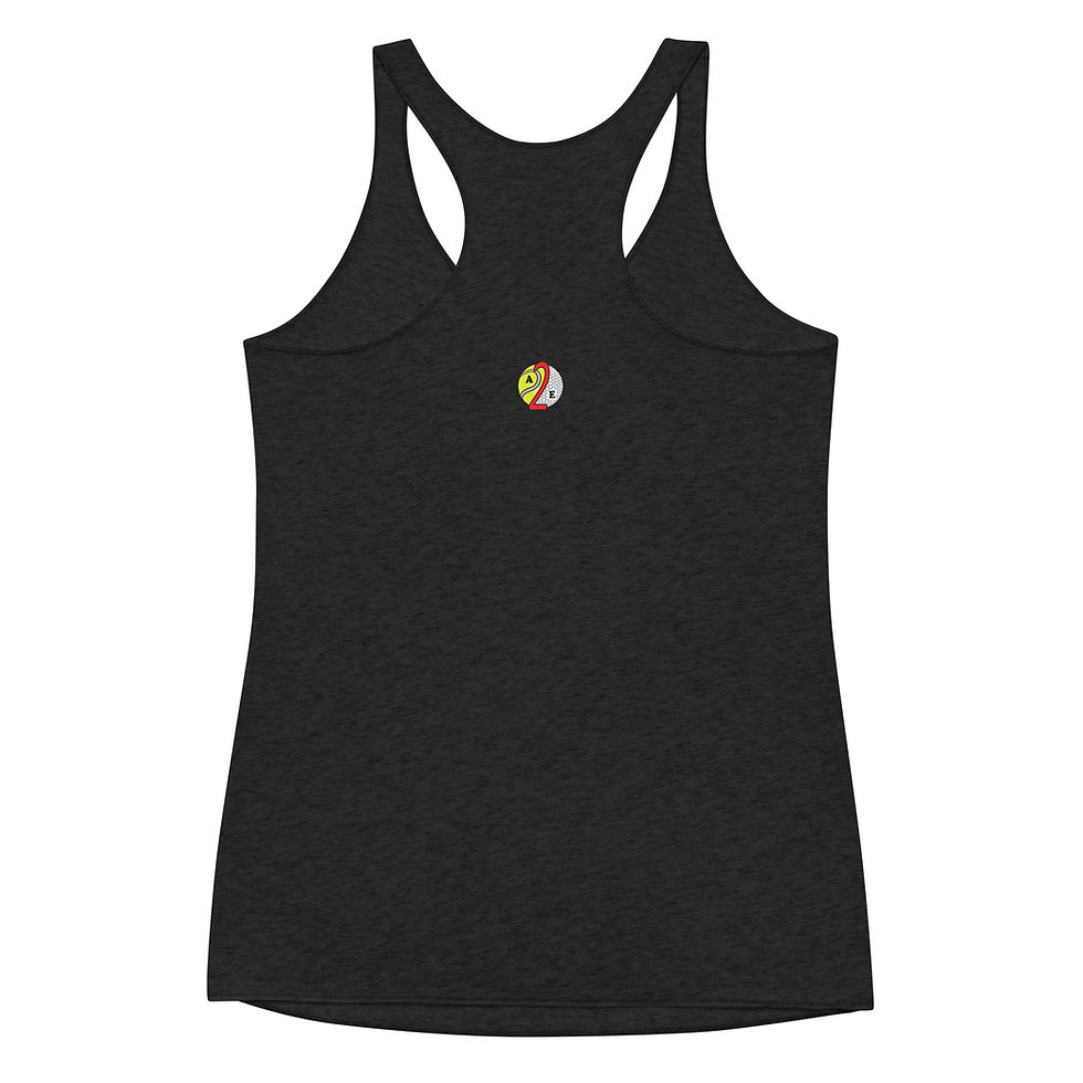 Thumbnail: 5K Running Shoe Women's Racerback Tri-Blend Tank Top