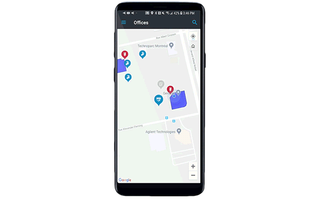 Genetec Security Center Mobile App video demonstration