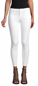 white jeans seven for all mankind ankle skinny