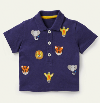 boys animal polo