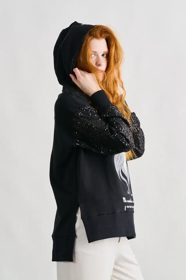 Miniatura: SUDADERA SUPERHEROÍNA, ANABEL LEE