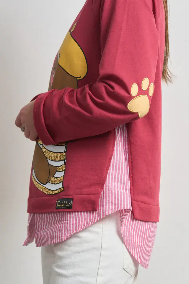 Miniatura: SUDADERA CAFÉ, ANABEL LEE