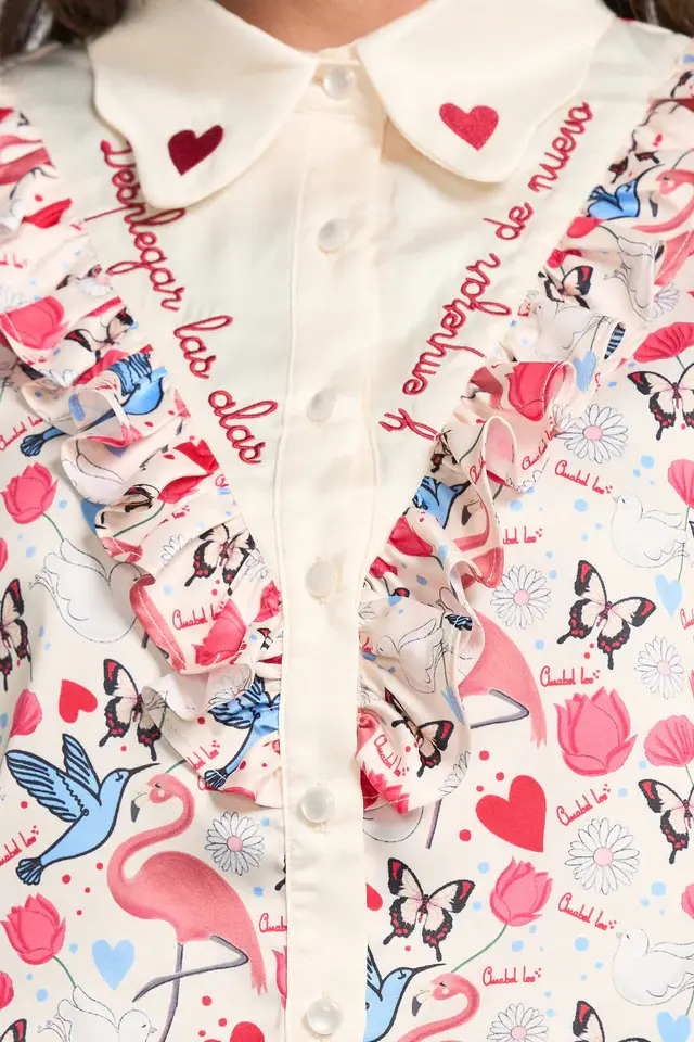 Miniatura: CAMISA AURORA, ANABEL LEE