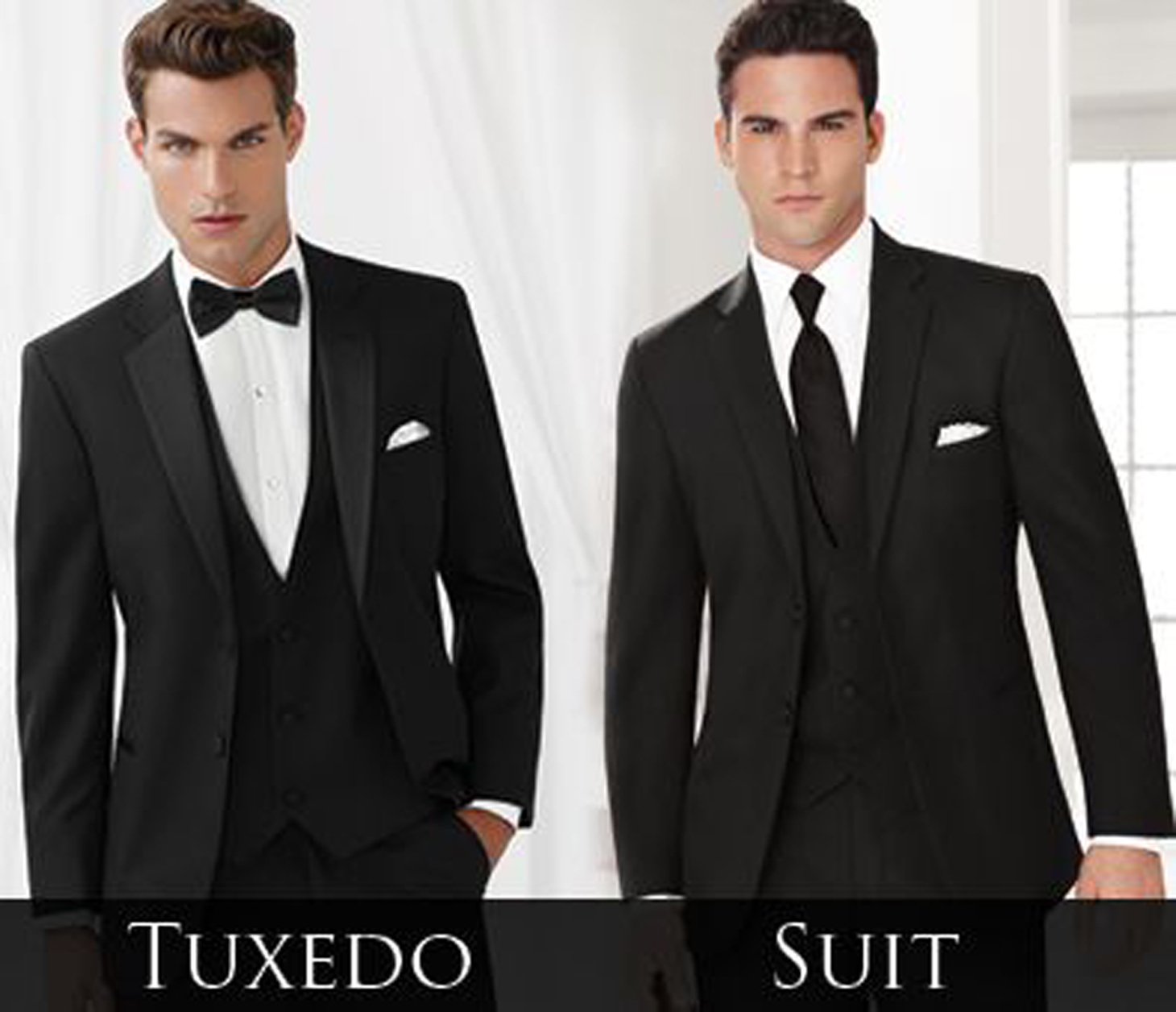 Comparativa tuxedo y traje formal