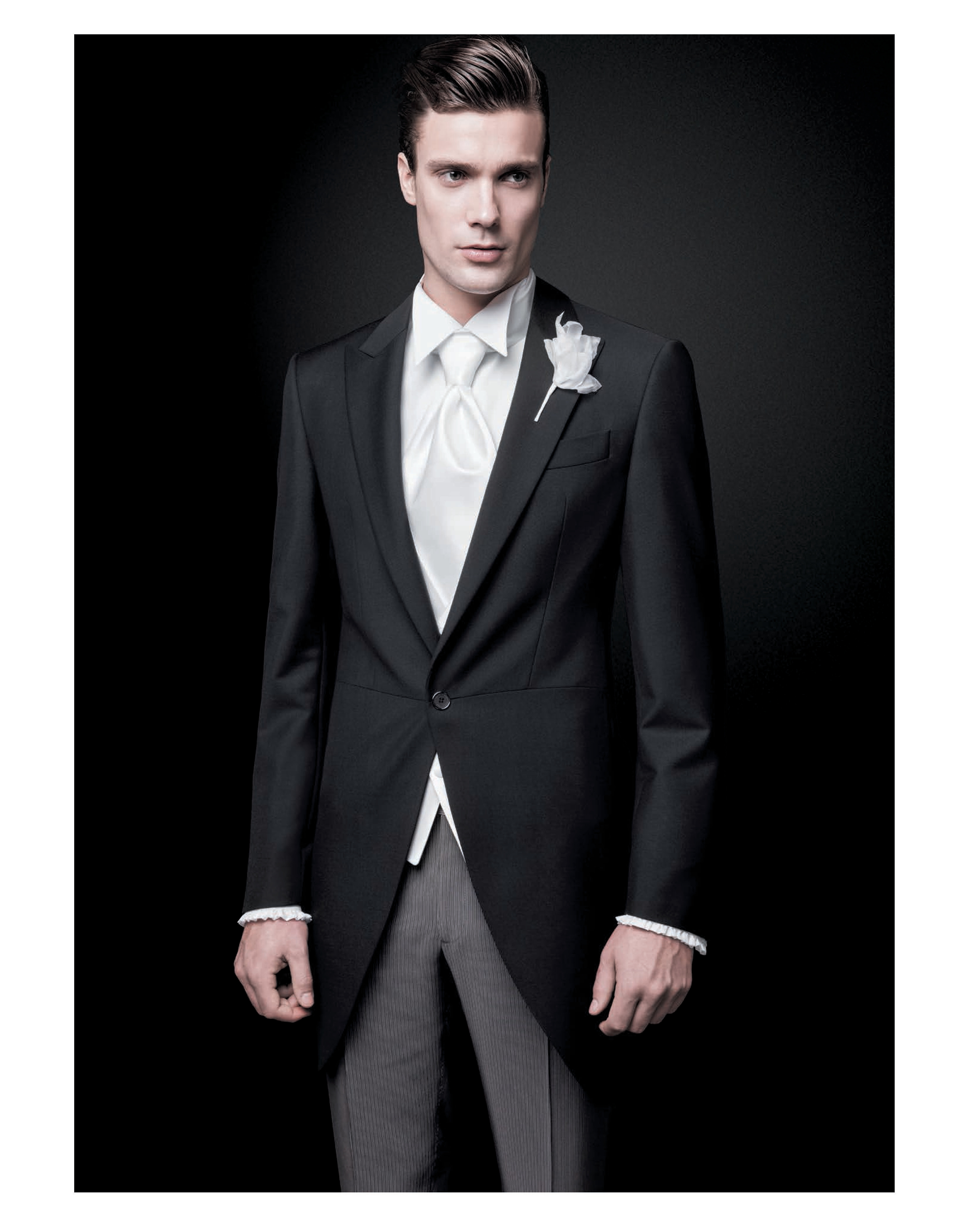 tuxedo jaquet gris oxford boda de dia