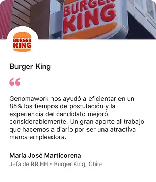 testimonio Genomawork