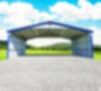 comercial metal carport with corner kit