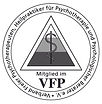 schwarz-weißes Logo der Mitgliedschaft vom VFP