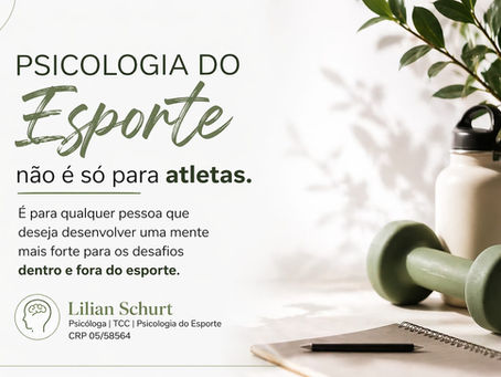 Psicologia do Esporte é só para atleta?