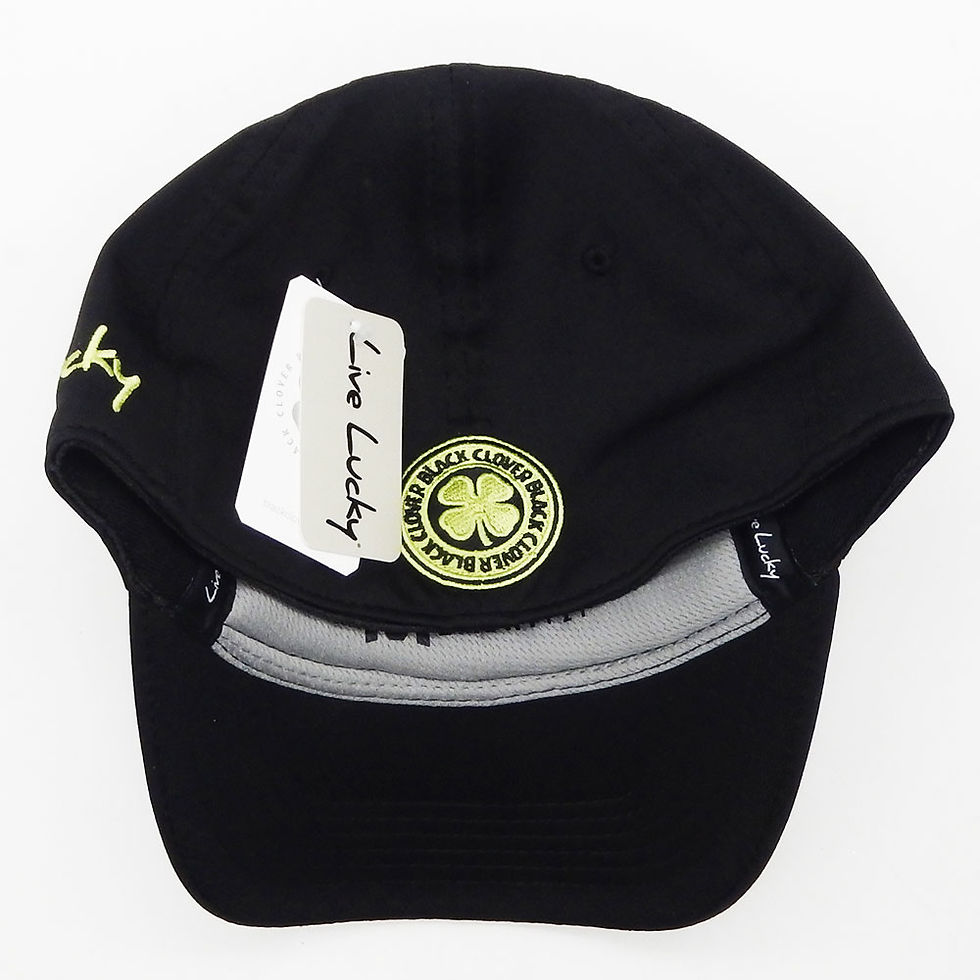 Miniatura: (4A2) GORRA TREBOL VERDE CLARO NEGRO, NEGRO BLACKCLOVER