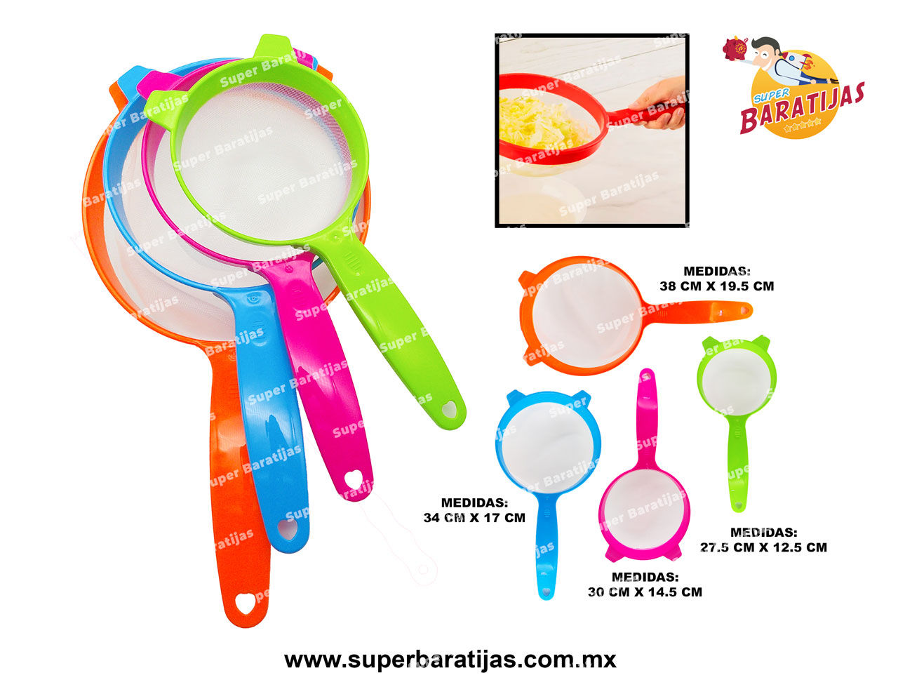 (2K4) COLADORES C/4